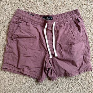 Hollister Casual Pull-On Shorts - Mauve - Size M